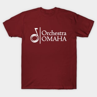 Orchestra Omaha Logo - White T-Shirt